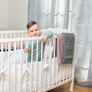Spjälskydd AddBaby vit