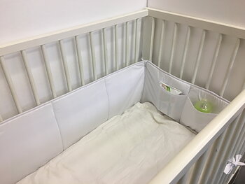 Spjälskydd AddBaby vit