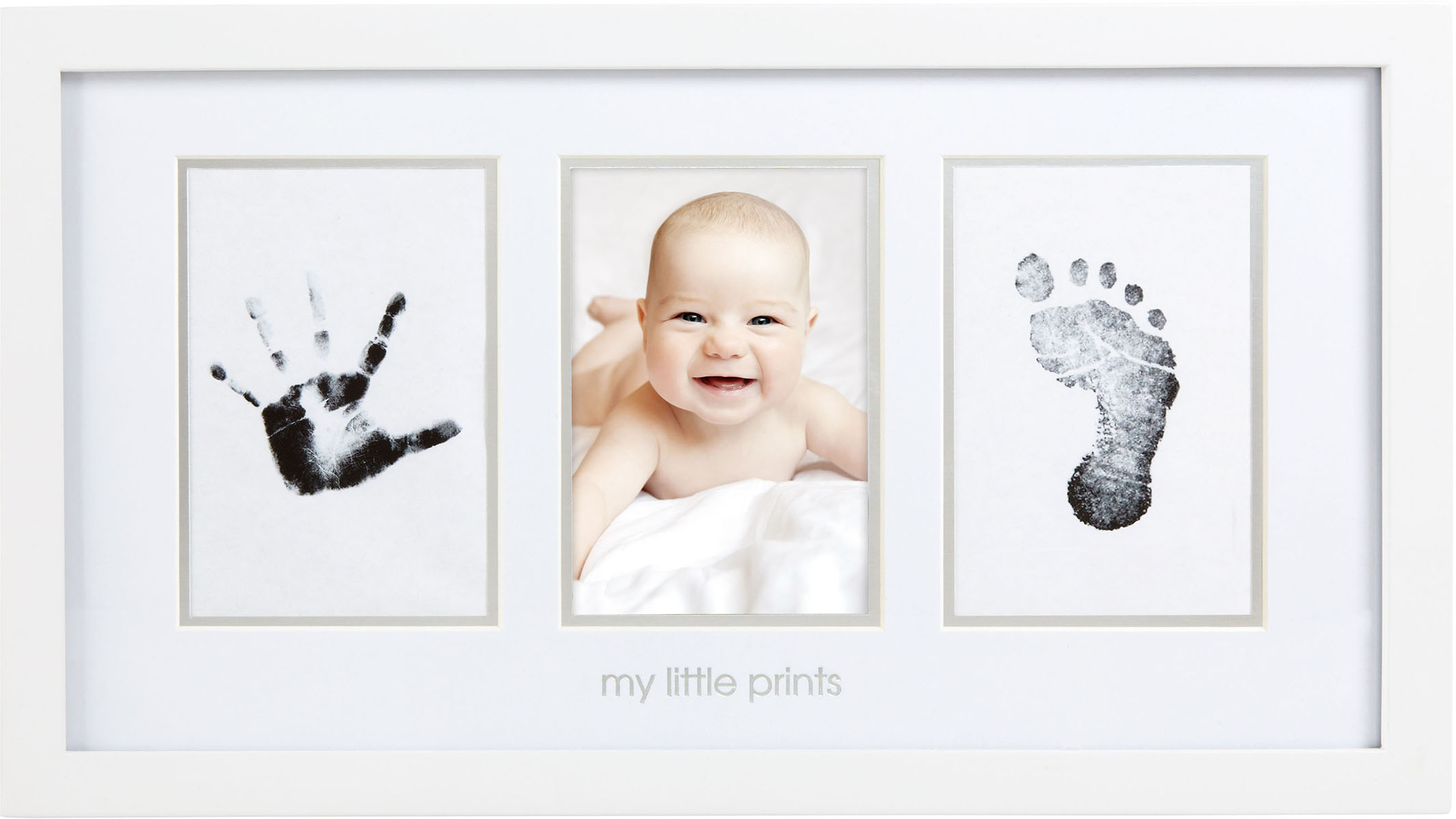 Babyprints Fotoram Vit
