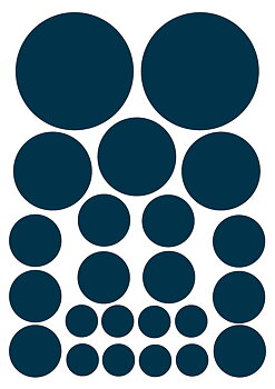 Stickyfront Midnight dots