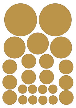 Stickyfront Golden dots