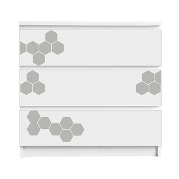 Stickyfront Silver honeycombs