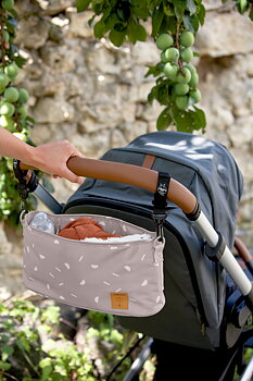 Lässig CAS Buggy Organizer Blocks taupe