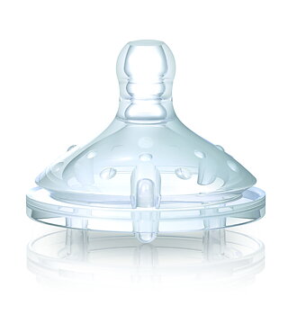 Nûby Fast flow replacement nipple 2p