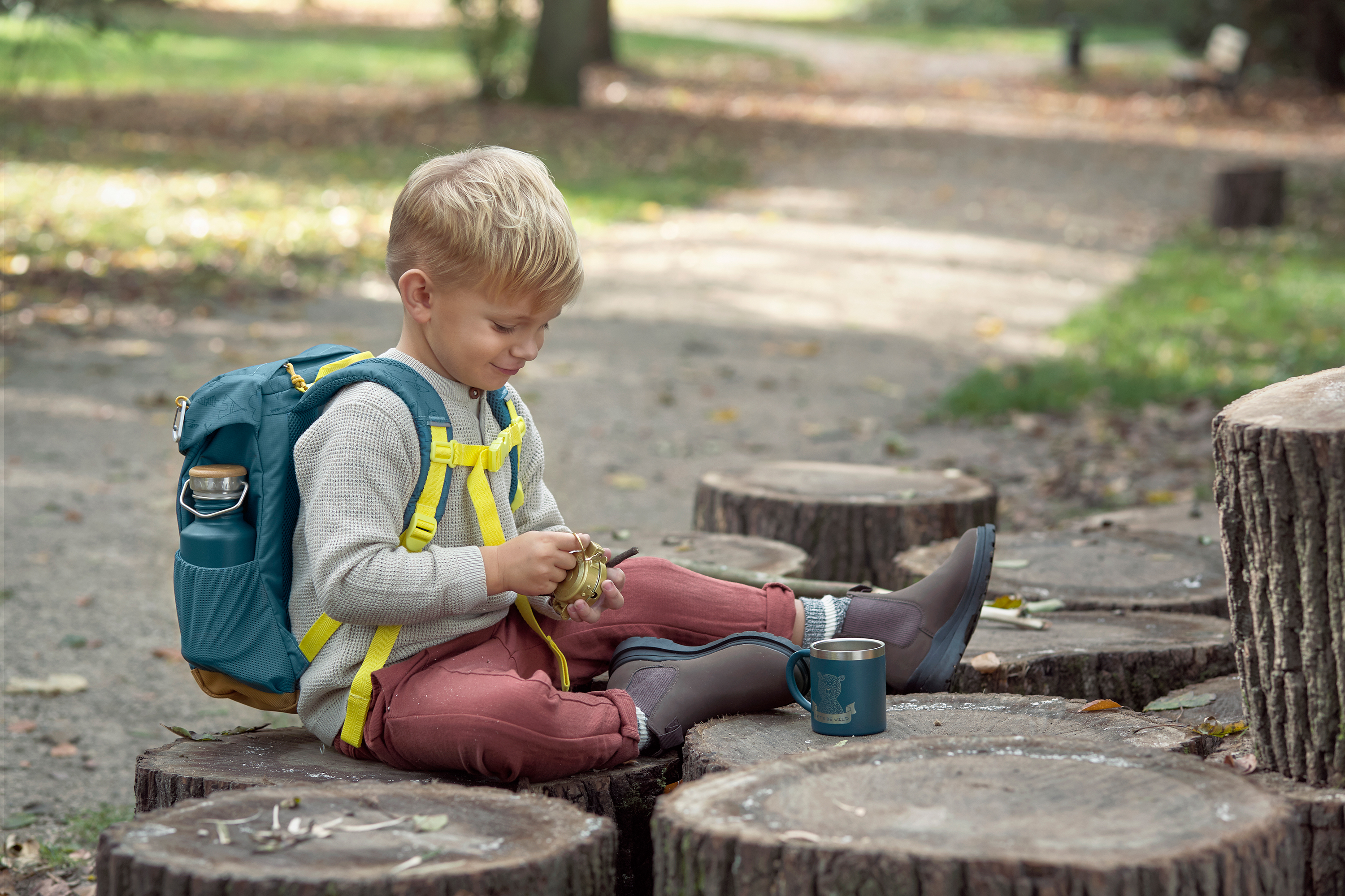 Lässig Mini Backpack Adventure blue - 4
