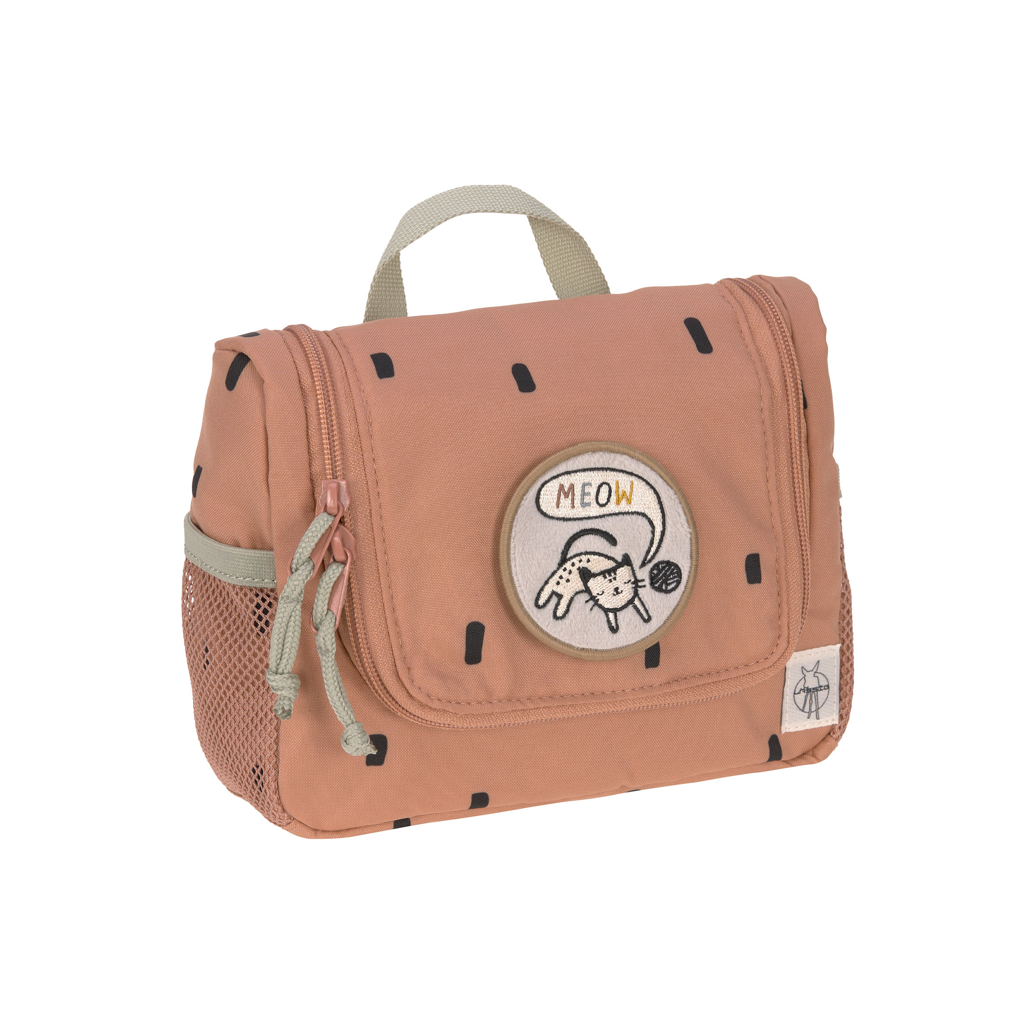 Lässig Mini Washbag Happy Prints caramel - 4