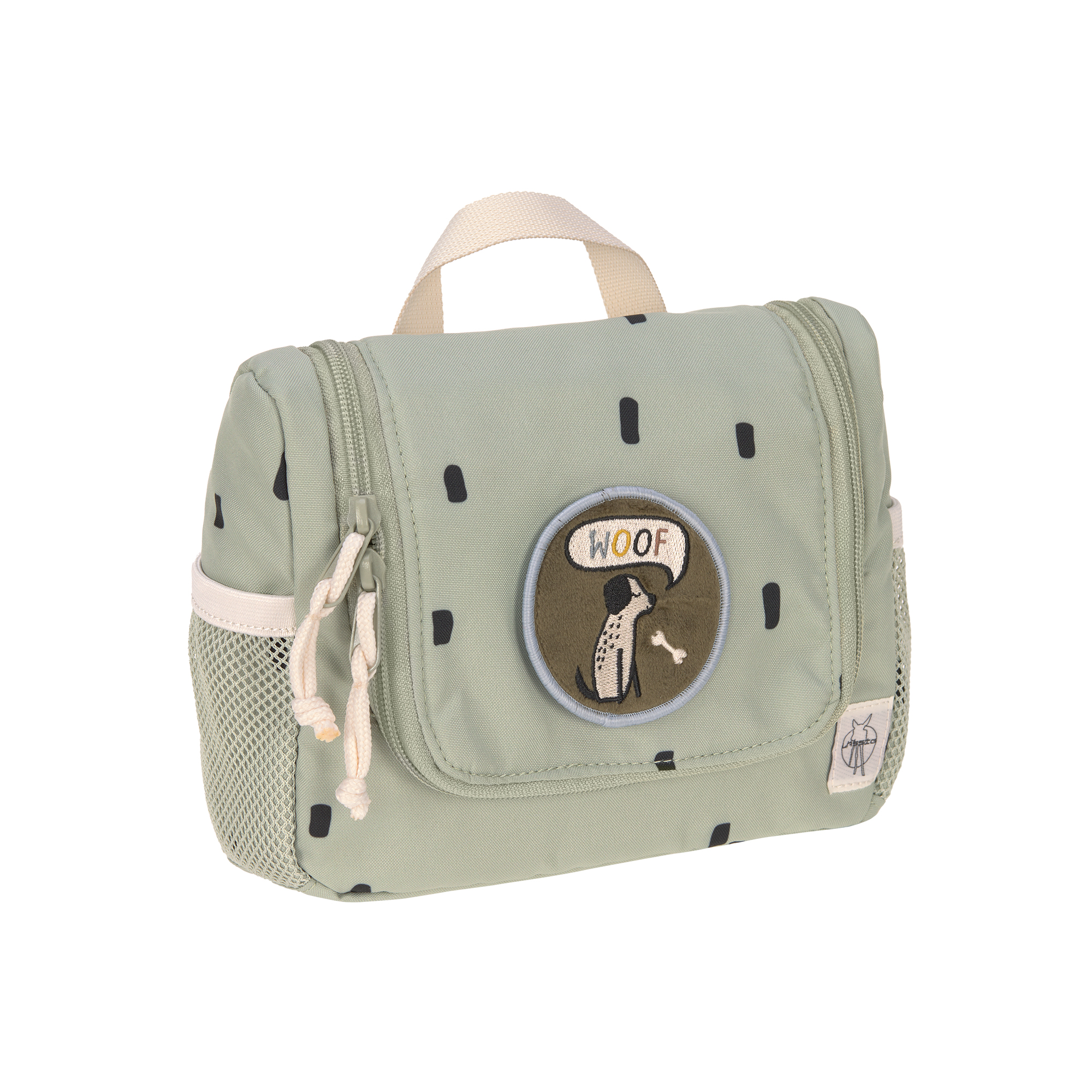 Lässig Mini Washbag Happy Prints light olive - 3