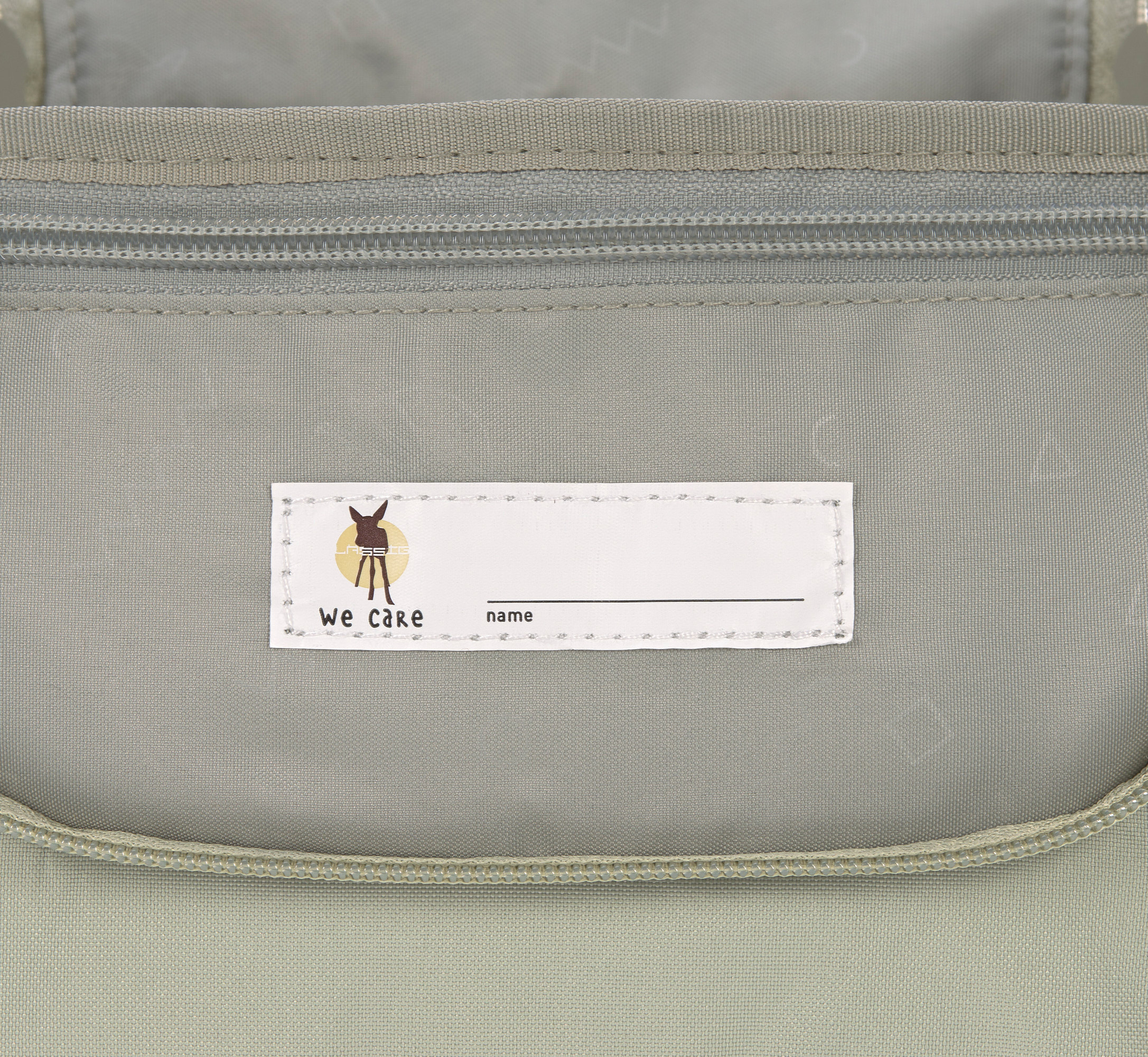 Lässig Mini Washbag Happy Prints light olive - 6