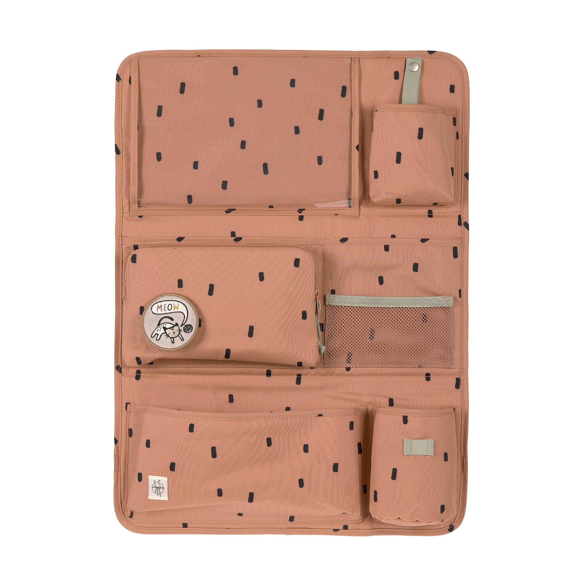 Lässig Car Wrap-to-Go Happy Prints caramel