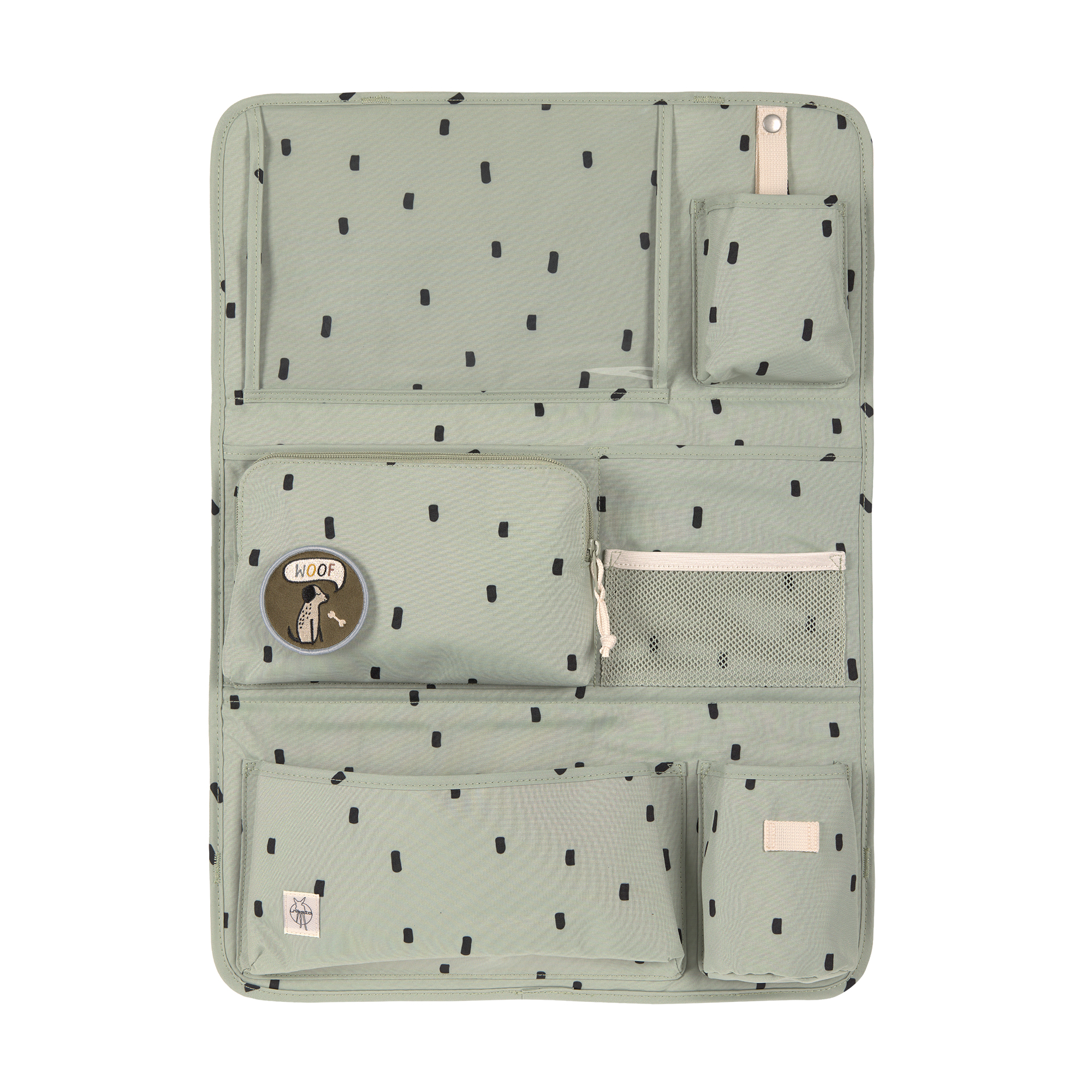 Lässig Car Wrap-to-Go Happy Prints light olive