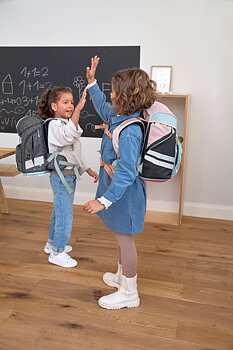 Lässig School Set Boxy Unique Speckles anthracite
