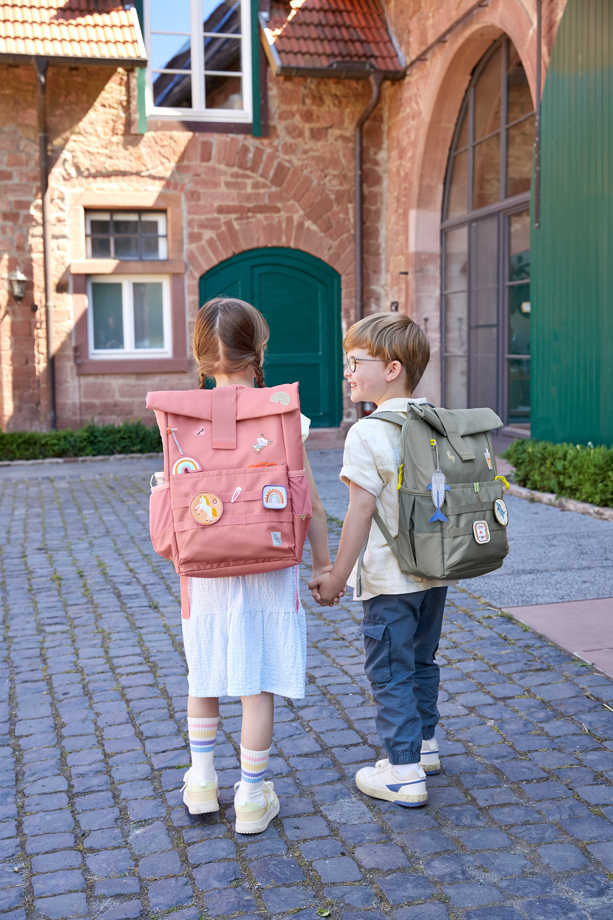 Lässig Medium Rolltop Backpack green - 24