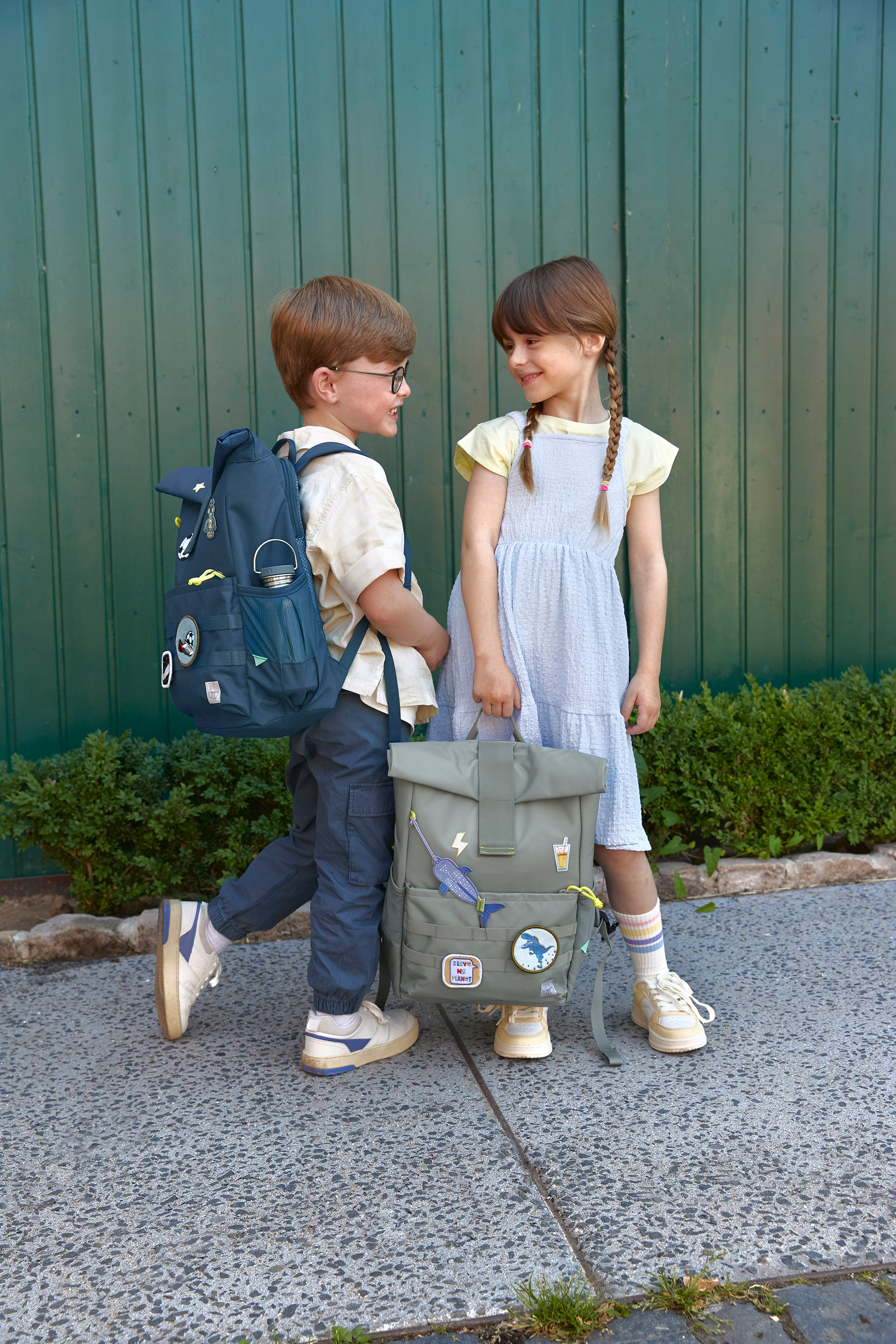 Lässig Medium Rolltop Backpack green - 21