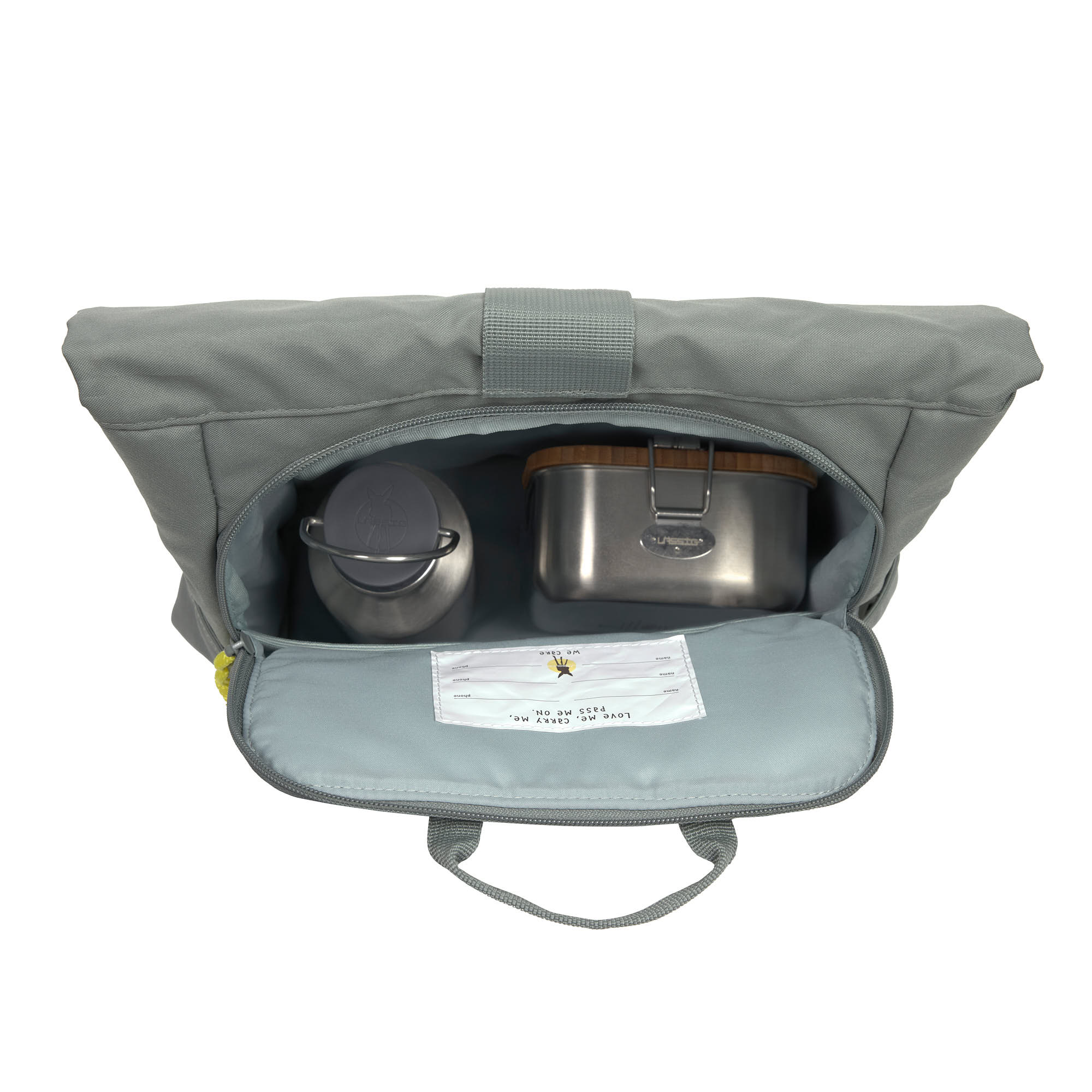 Lässig Medium Rolltop Backpack green - 10