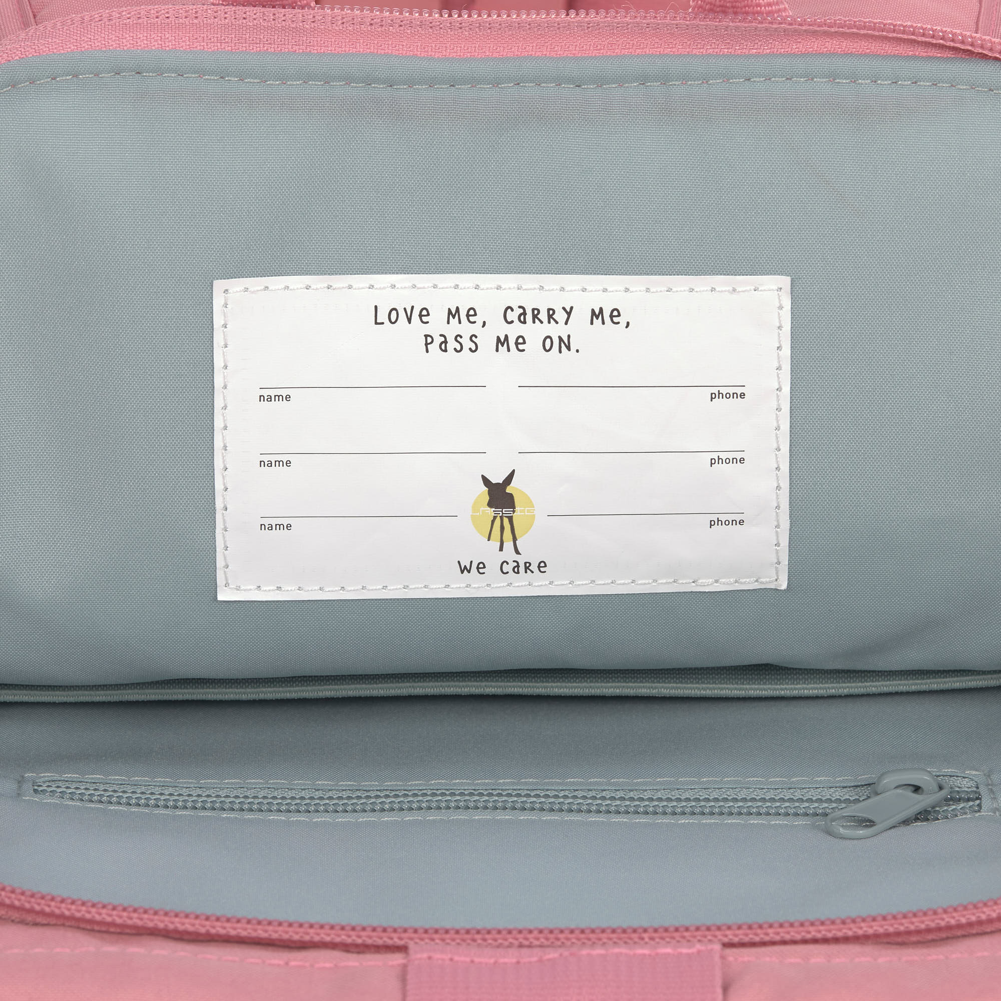 Lässig Medium Rolltop Backpack pink - 10