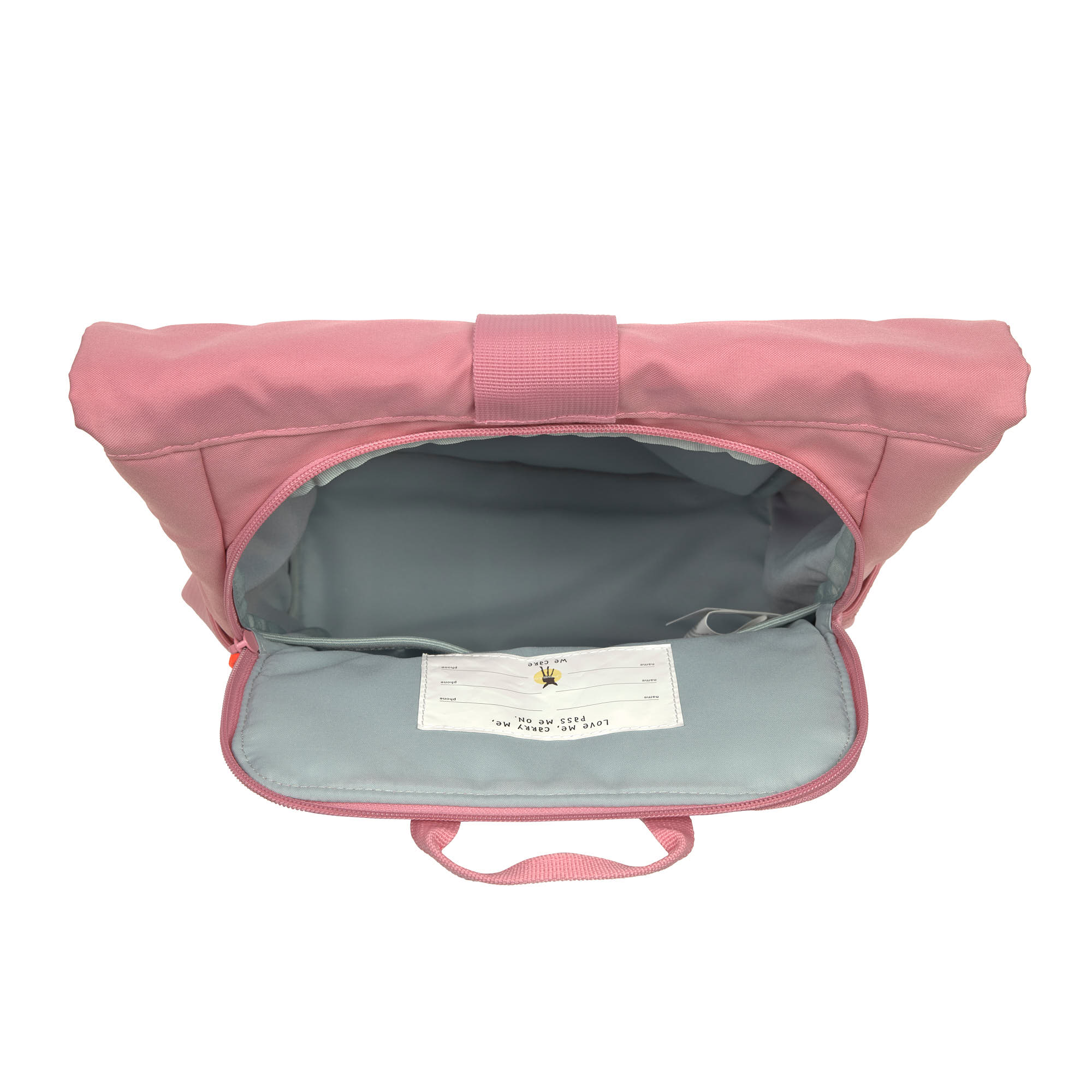 Lässig Medium Rolltop Backpack pink - 11