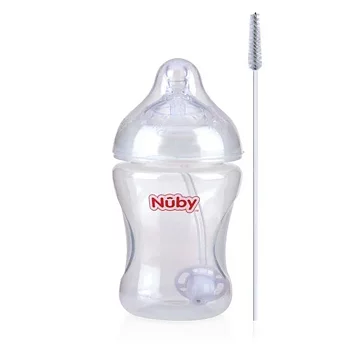 Nûby Anti Reflux & Anti Colic 270ml + bottle brush