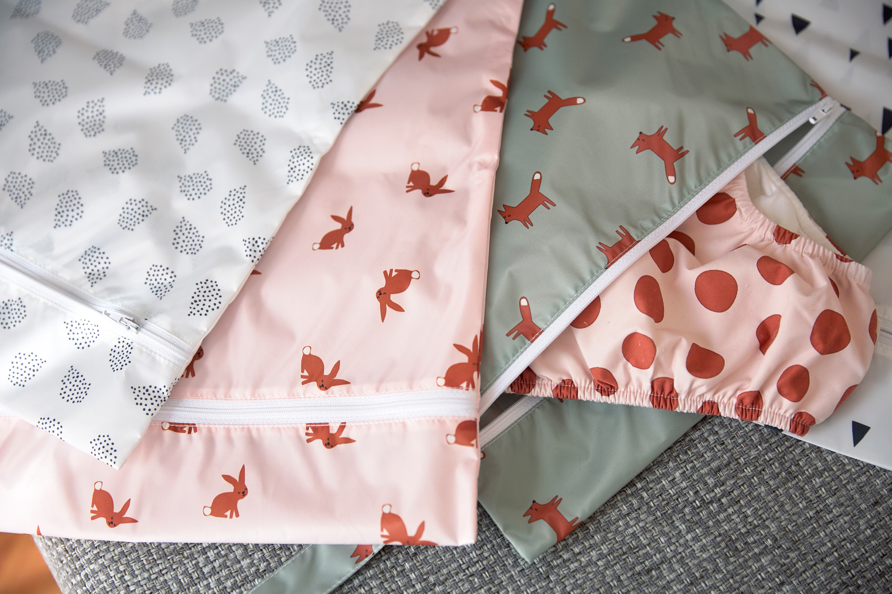 Lässig Snack Bag 2 pcs Little Forest Rabbit - 12