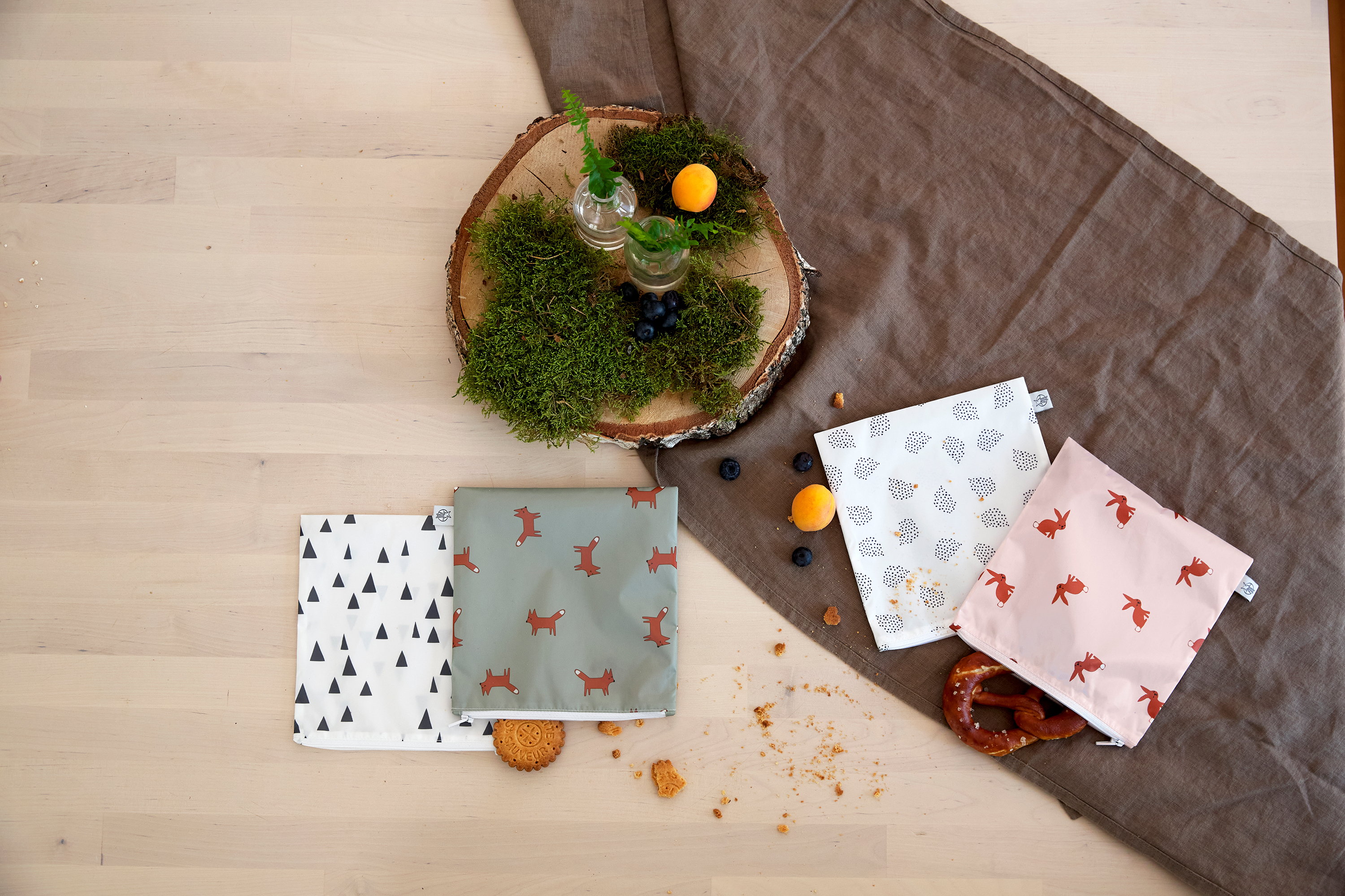Lässig Snack Bag 2 pcs Little Forest Rabbit - 10