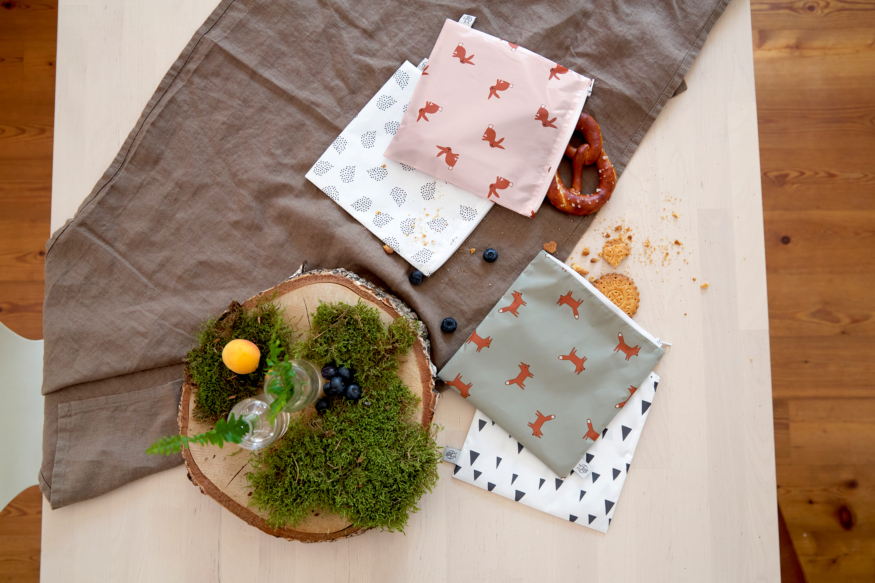 Lässig Snack Bag 2 pcs Little Forest Rabbit - 8