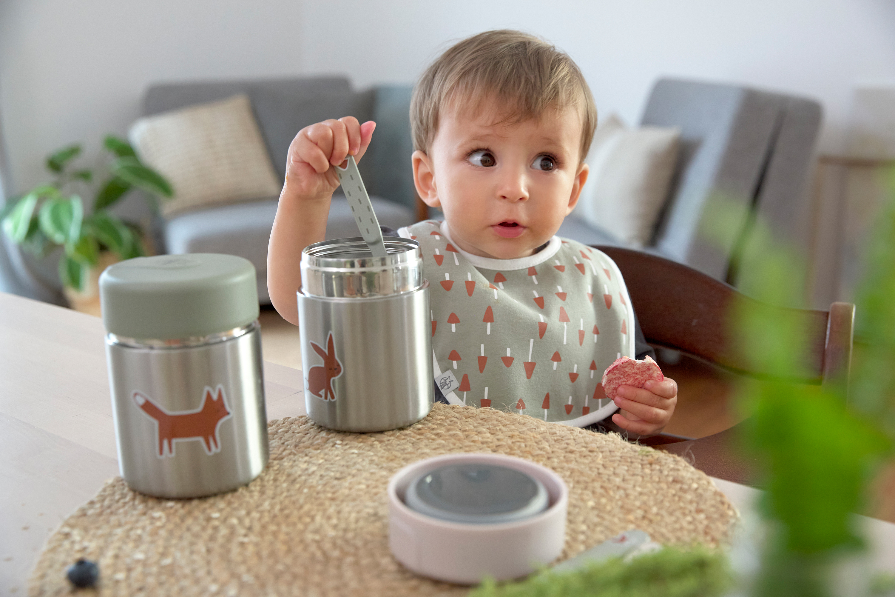 Lässig Food Jar Little Forest Fox - 8