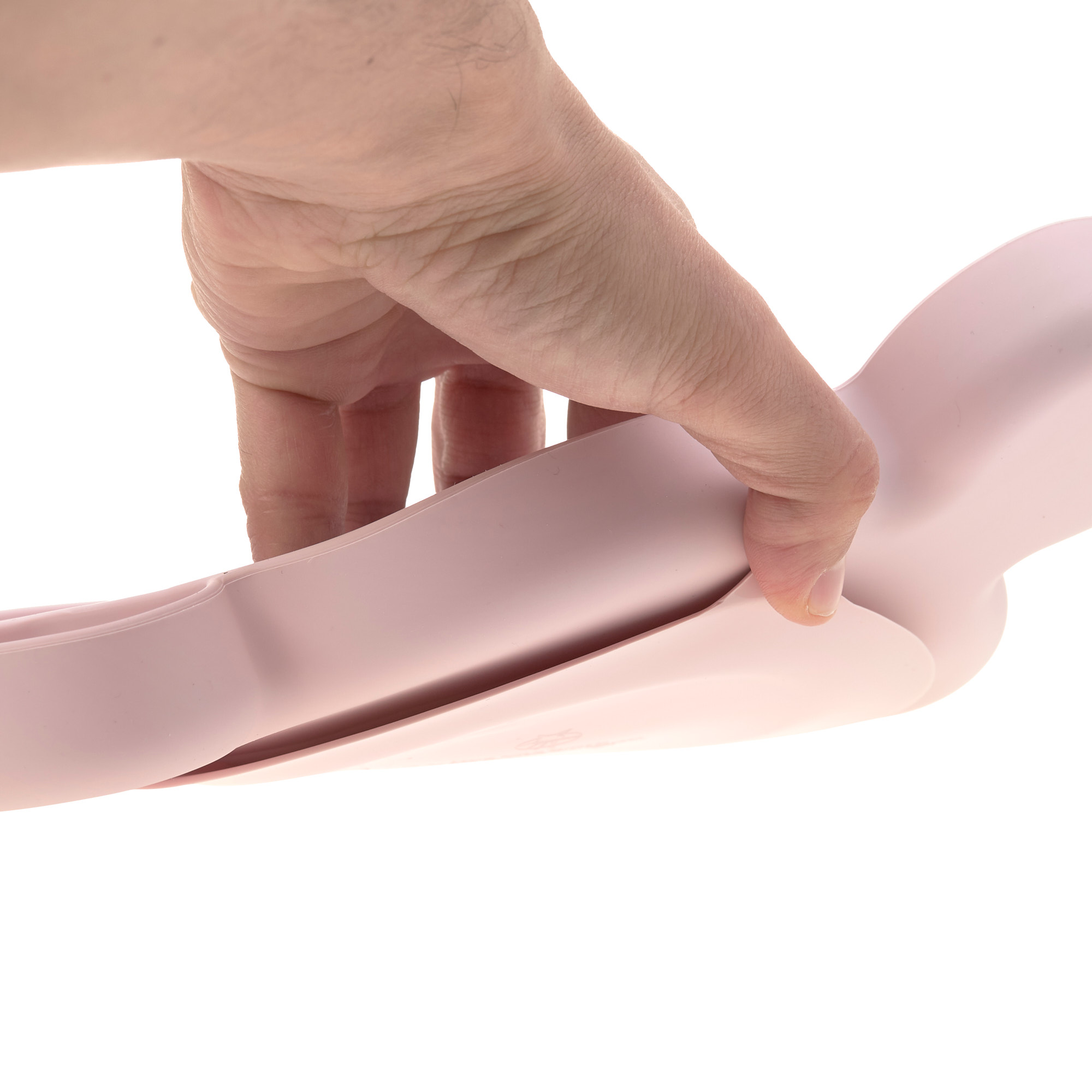 Lässig Section Plate Silicone Little Chums Mouse rose - 5