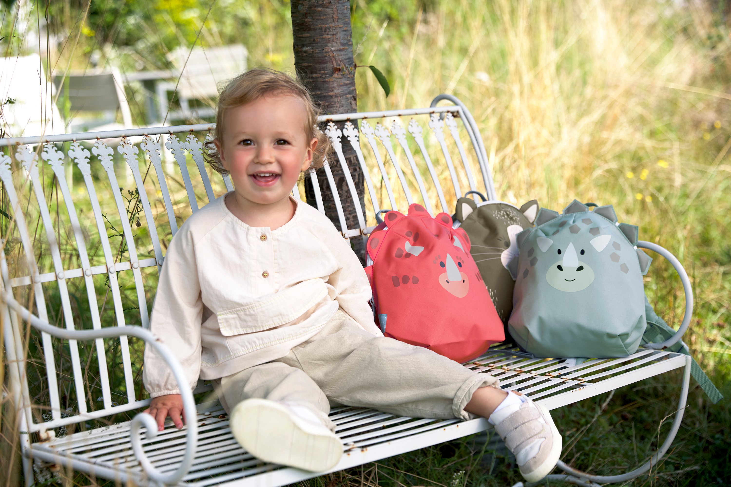 Lässig Tiny Backpack About Friends Dino rose - 8