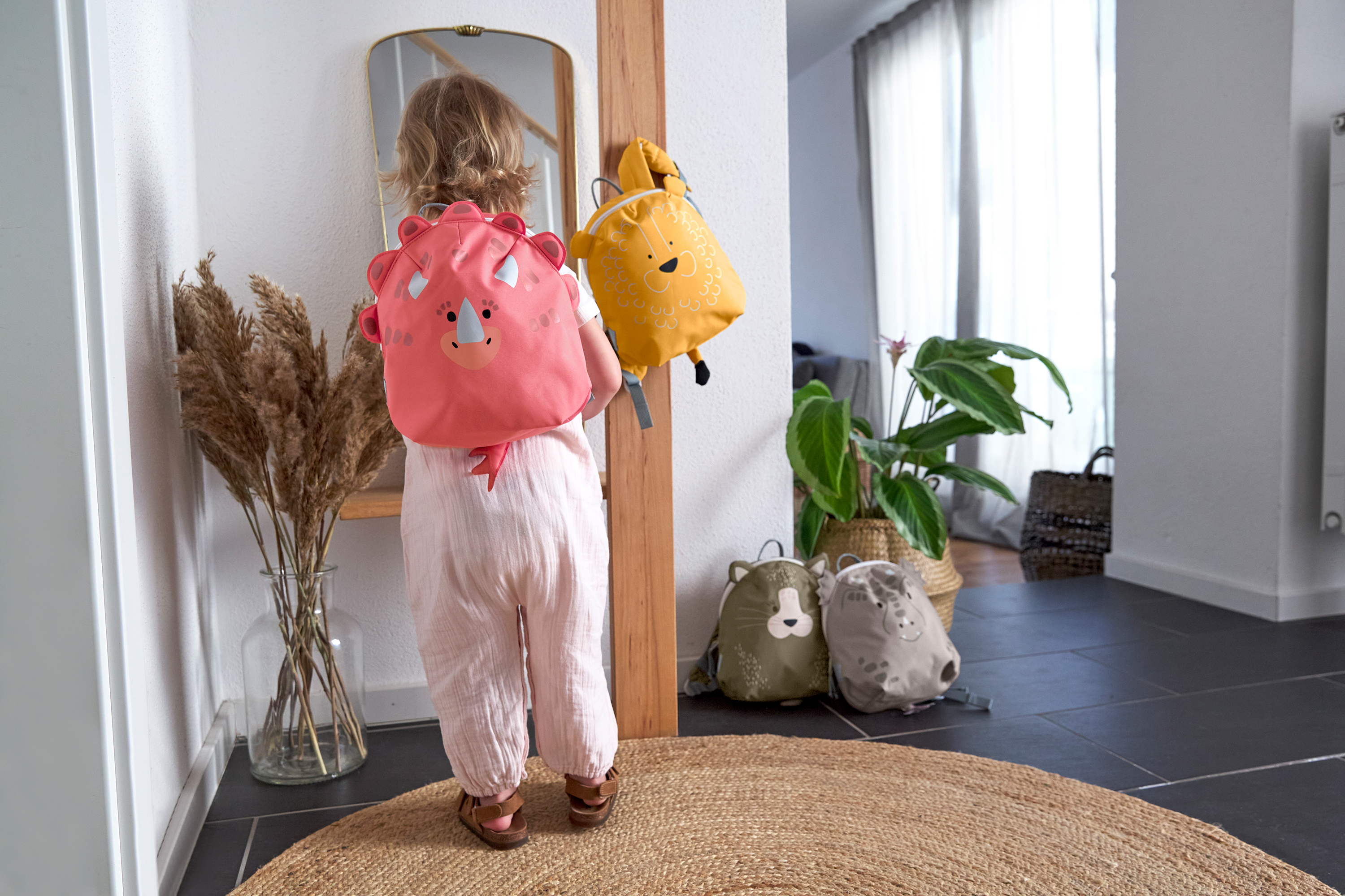 Lässig Tiny Backpack About Friends Dino rose - 9