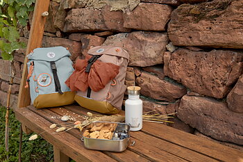 Lässig Mini Outdoor Backpack Nature Light Blue