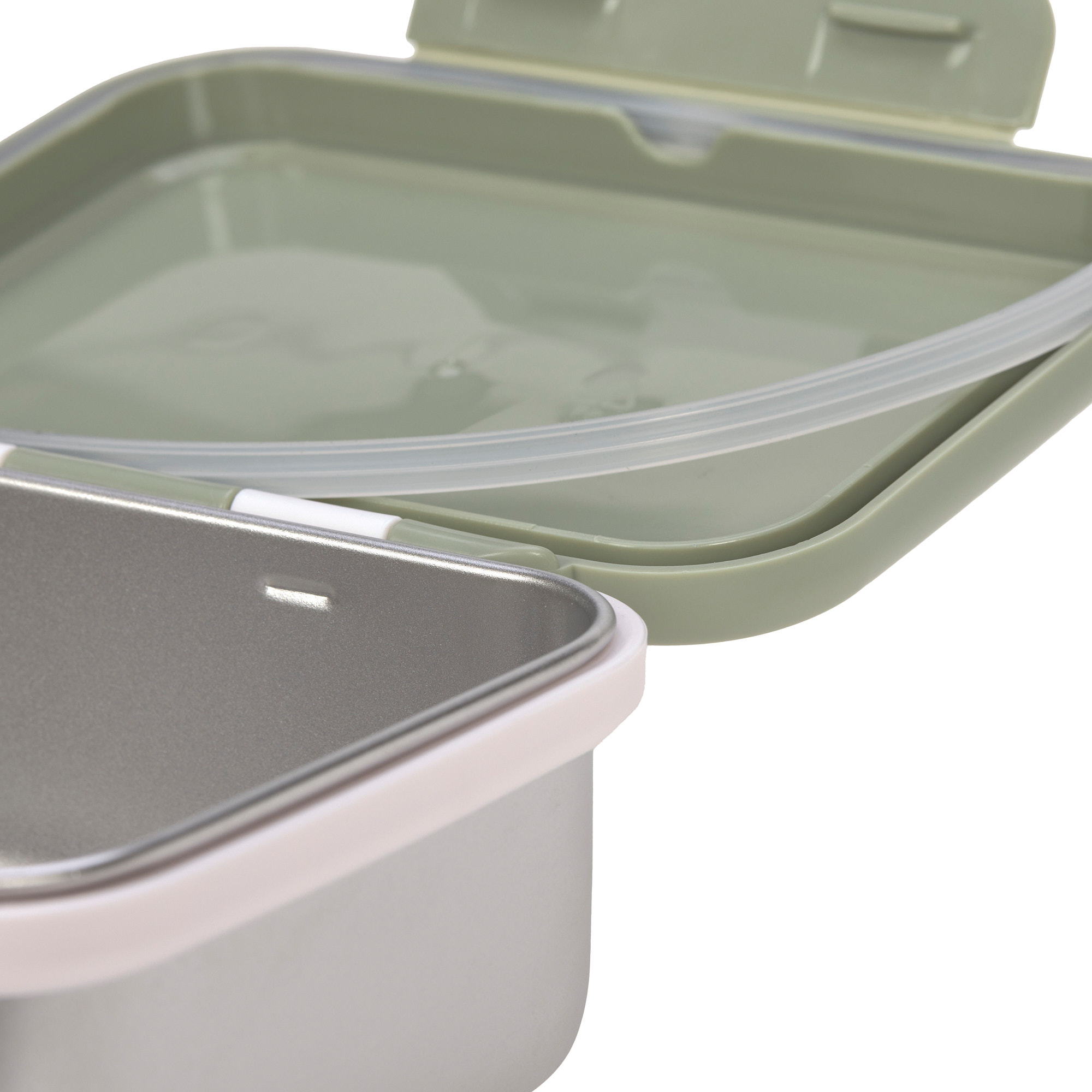 Lässig Lunchbox Stainless Steel Happy Prints Light Olive - 5