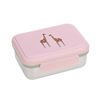 Lässig Lunchbox Stainless Steel Safari Giraffe