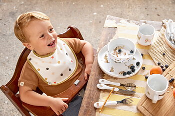 Lässig Barnservis Porcelain/Silicone Little Mateys