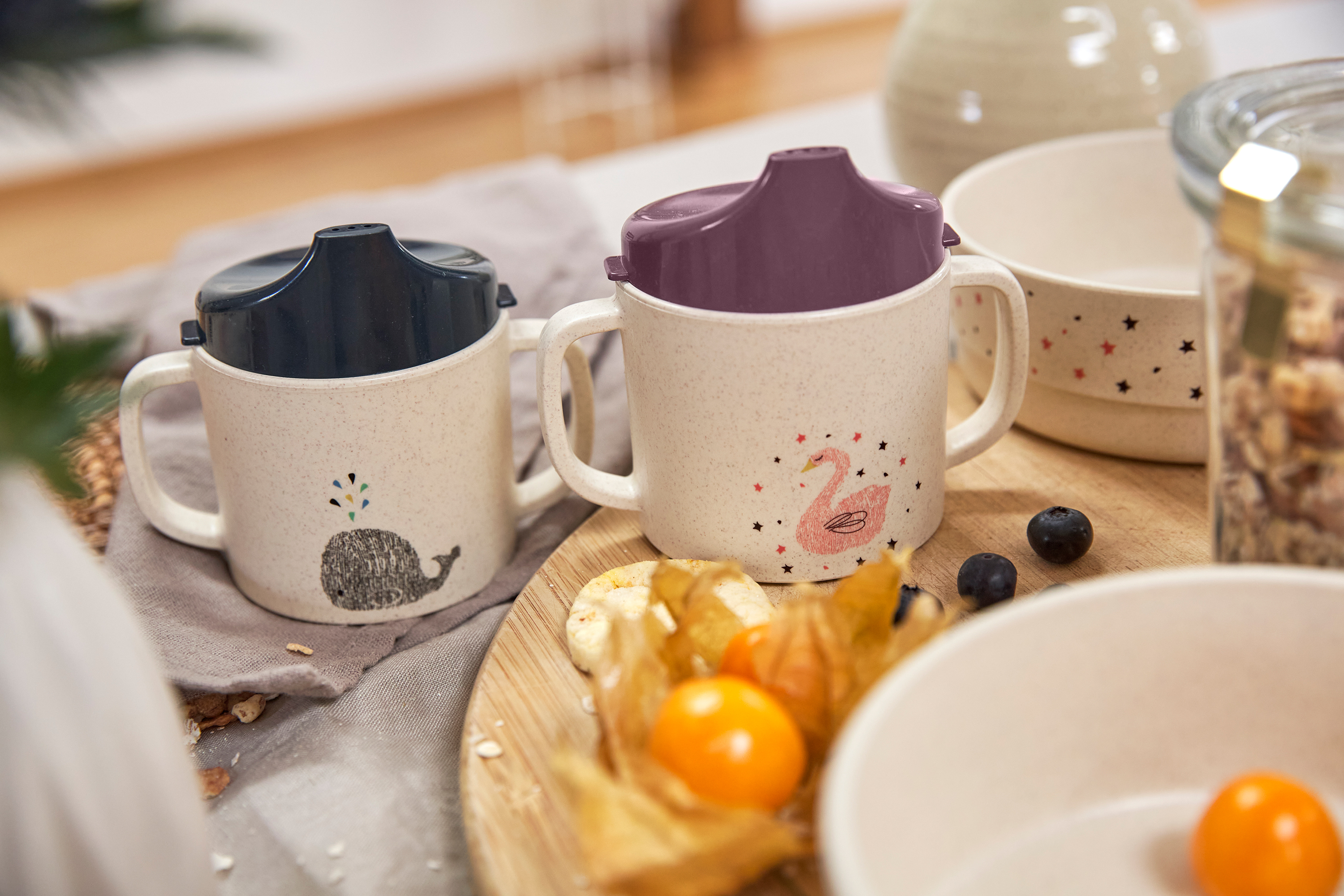 Lässig Sippy Cup PP/Cellulose Little Water Swan - 2