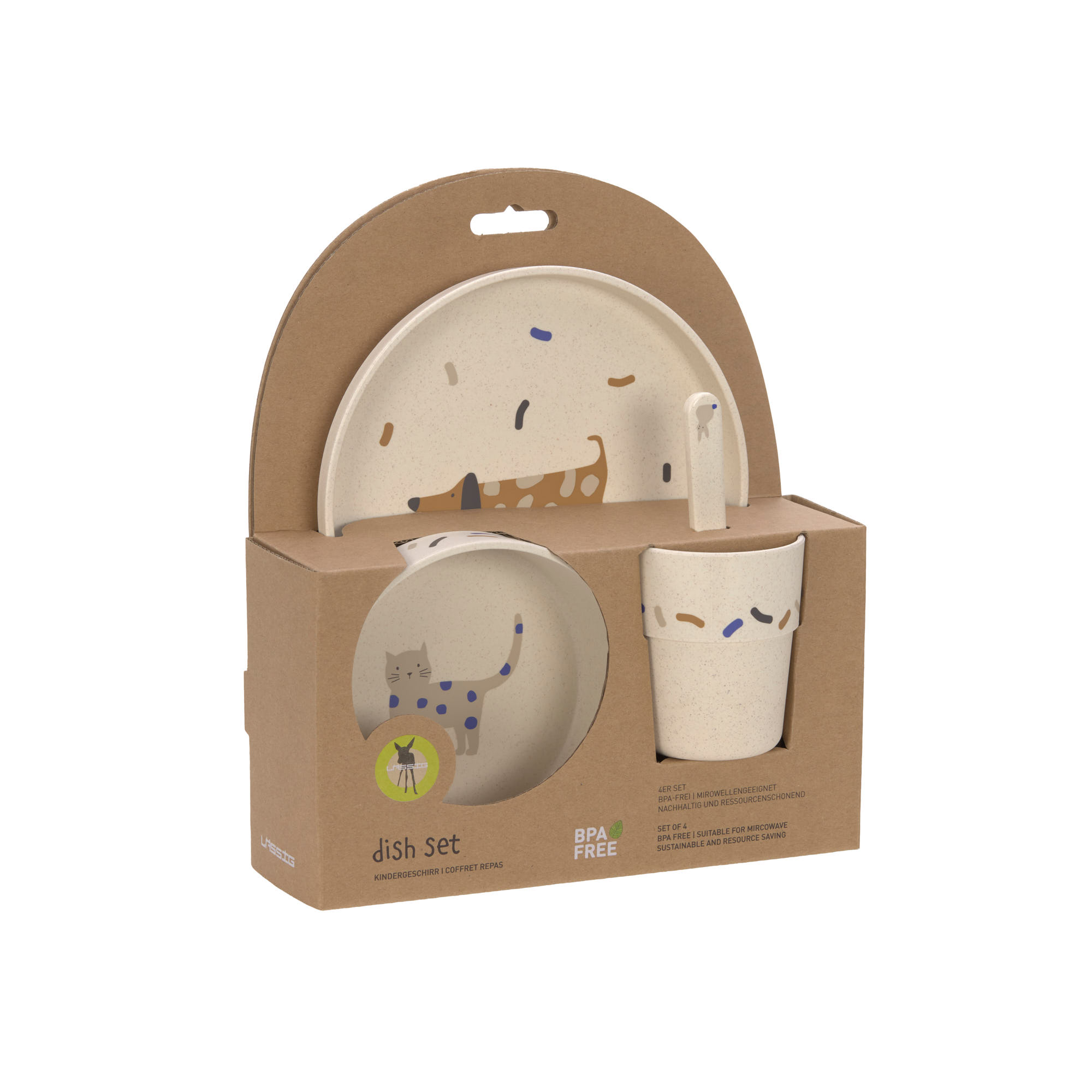 Lässig Matset PP/Cellulose Little Mateys Royal Blue - 4