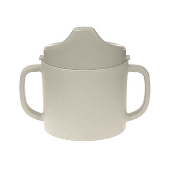 Lässig Sippy Cup PP/Cellulose Uni warm grey