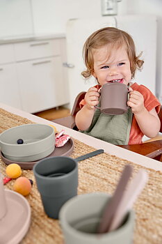 Lässig Sippy Cup PP/Cellulose Uni choco
