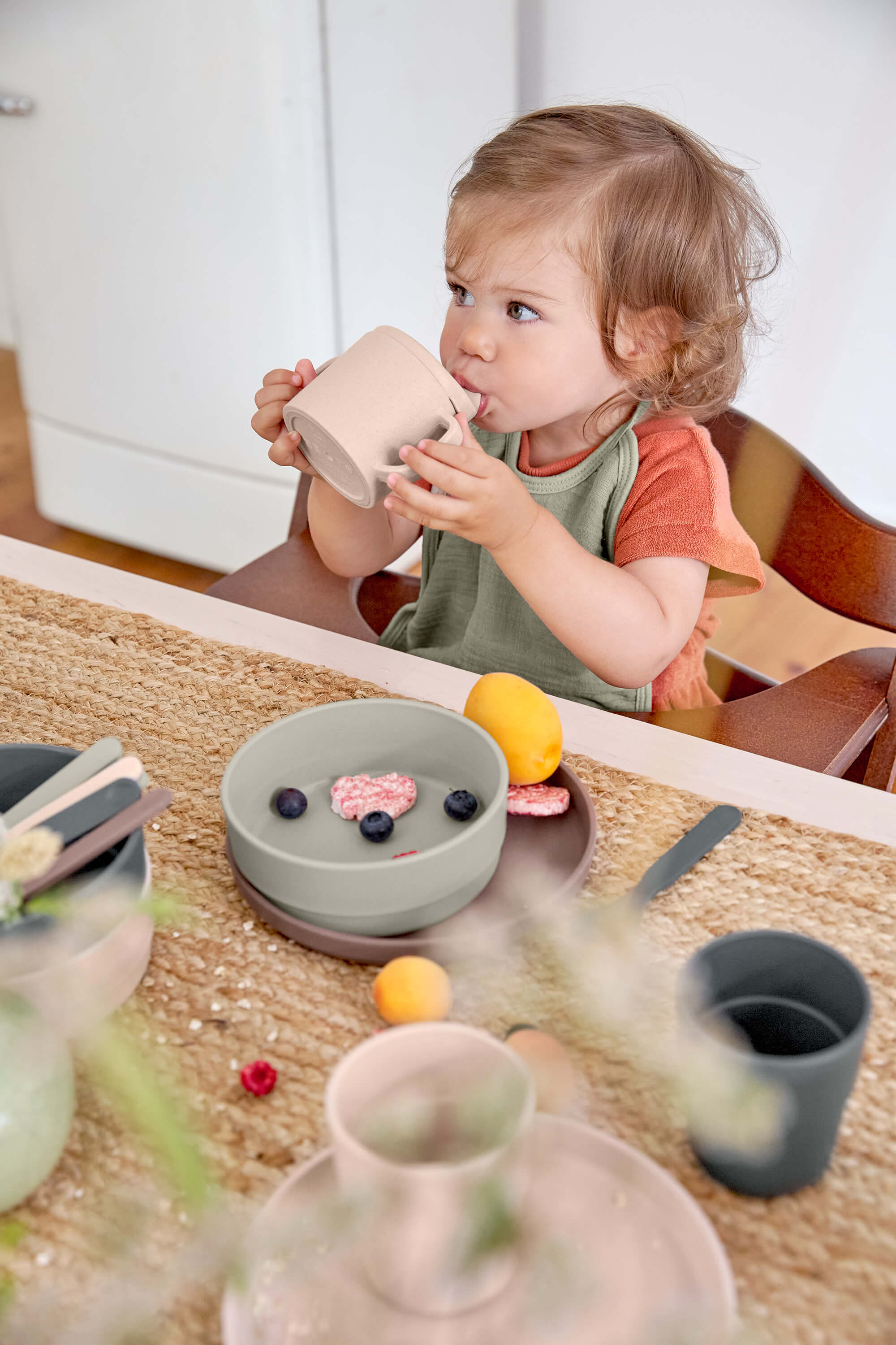 Lässig Sippy Cup PP/Cellulose Uni powder pink - 2