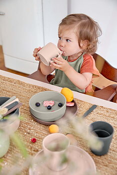 Lässig Sippy Cup PP/Cellulose Uni powder pink