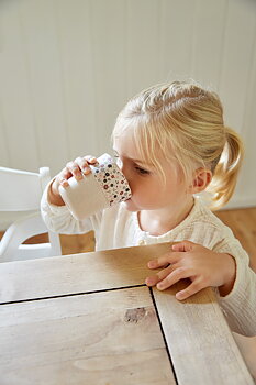 Lässig Mug PP/Cellulose Tiny Farmer Sheep/Goose Nature