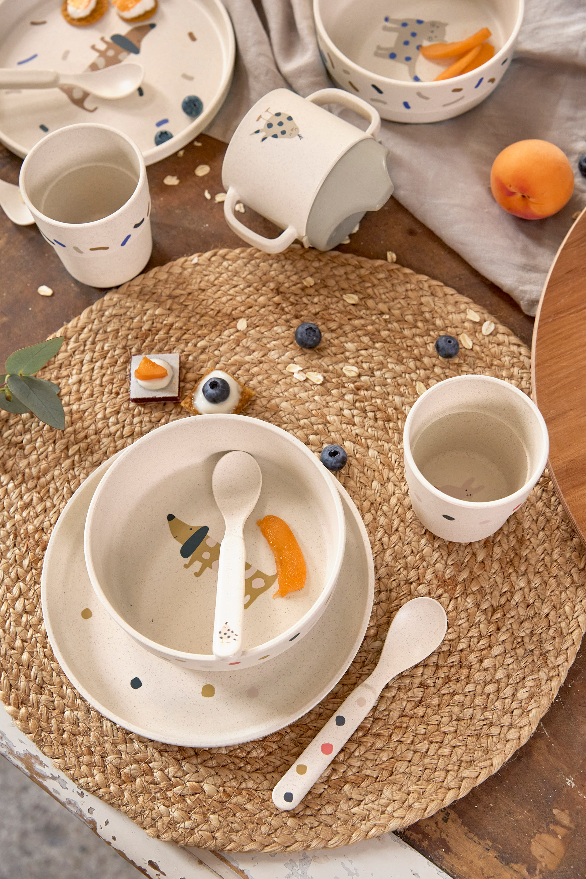 Lässig Skedar Set PP/Cellulose Little Mateys Spicy Orange - 2
