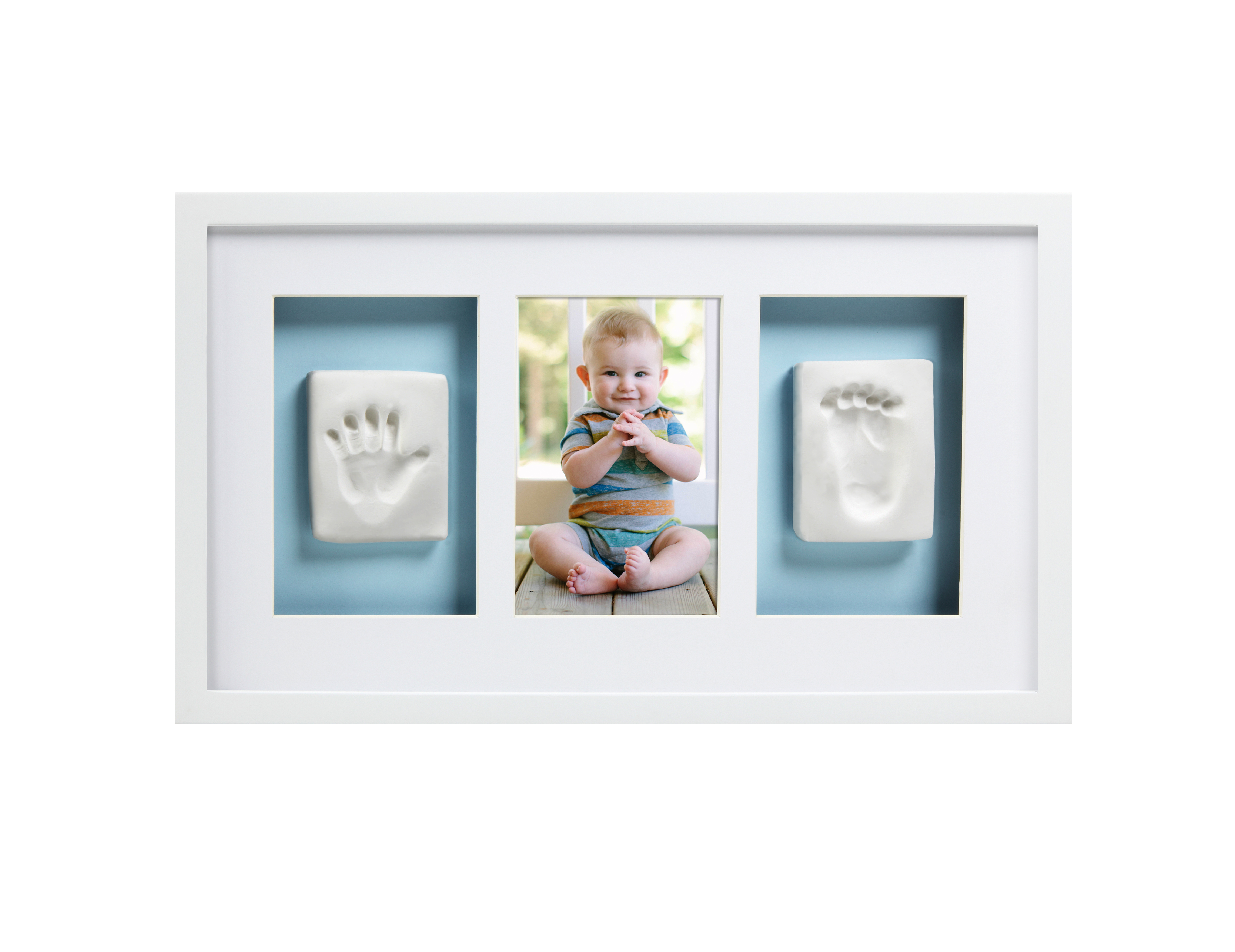 Babyprints Deluxe Ram Trippel Vit 