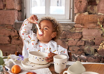 Lässig Haklapp Long Sleeve 2 pcs Little Mateys - Spicy Orange