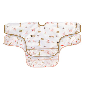 Lässig Haklapp Long Sleeve 2 pcs Little Mateys - Spicy Orange