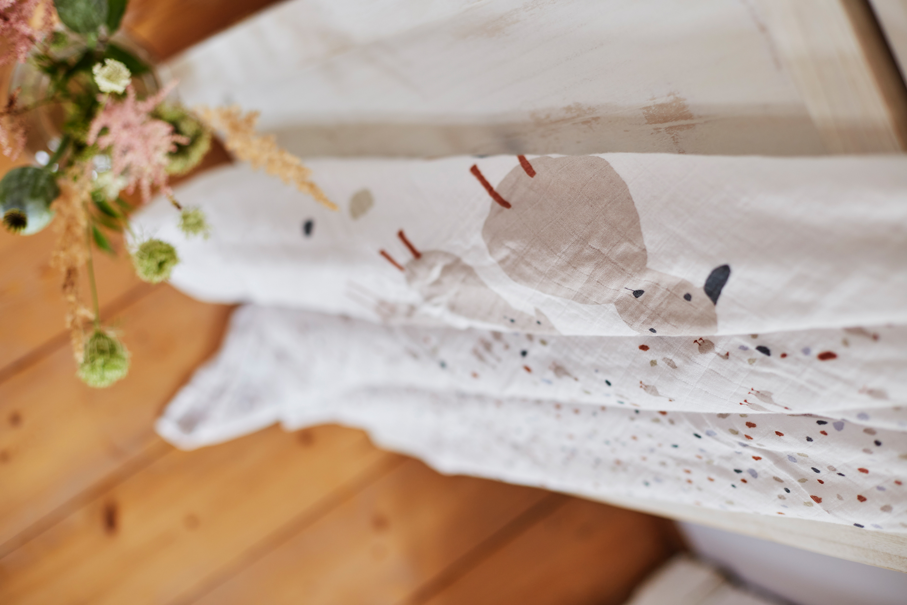 Lässig Heavenly soft Swaddle L Tiny Farmer Speckles - 7