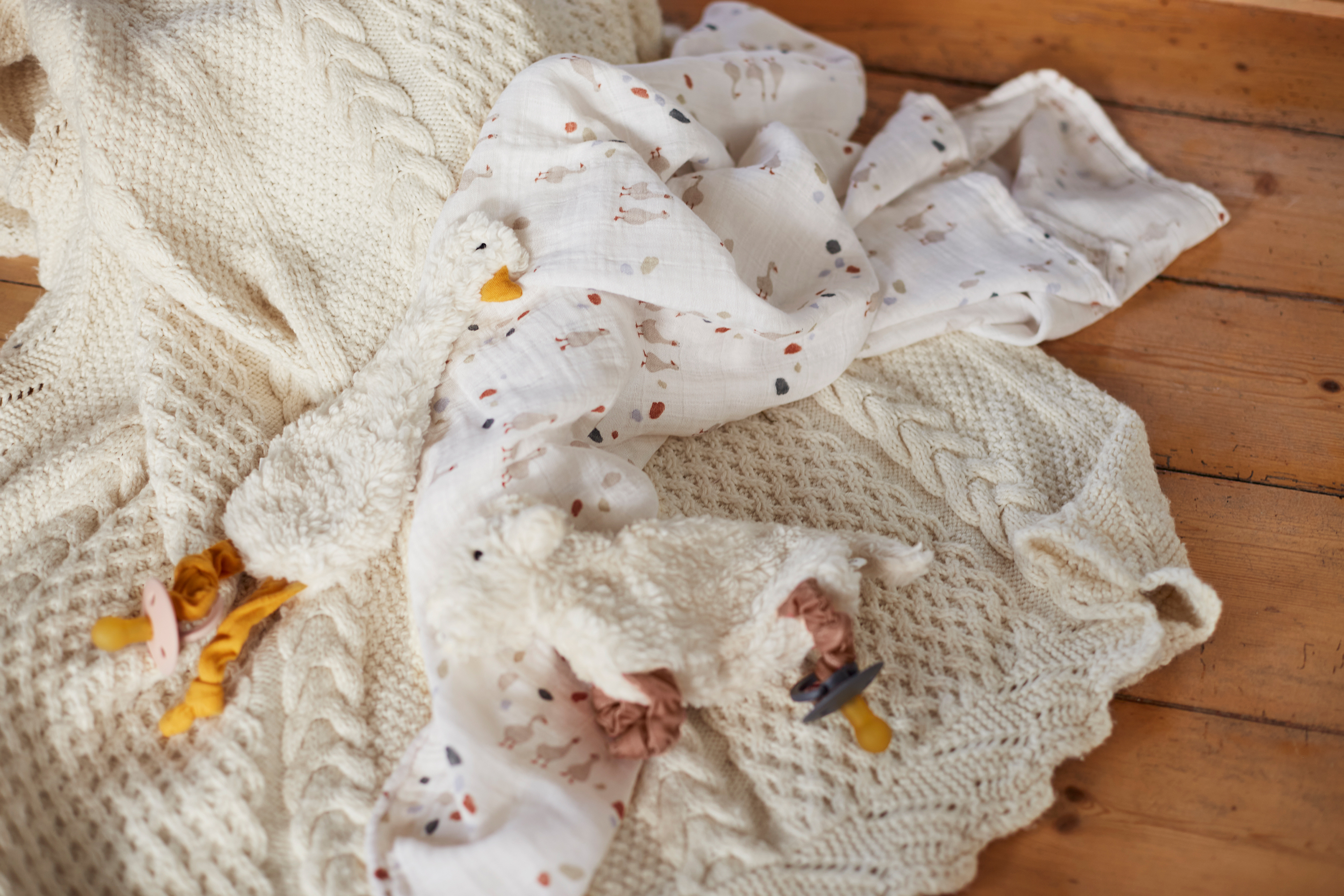Lässig Heavenly soft Swaddle L Tiny Farmer Speckles - 8