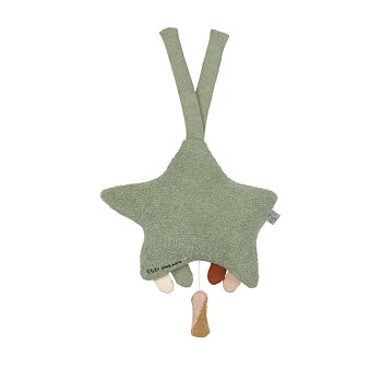 Lässig Knitted Musical Star Green