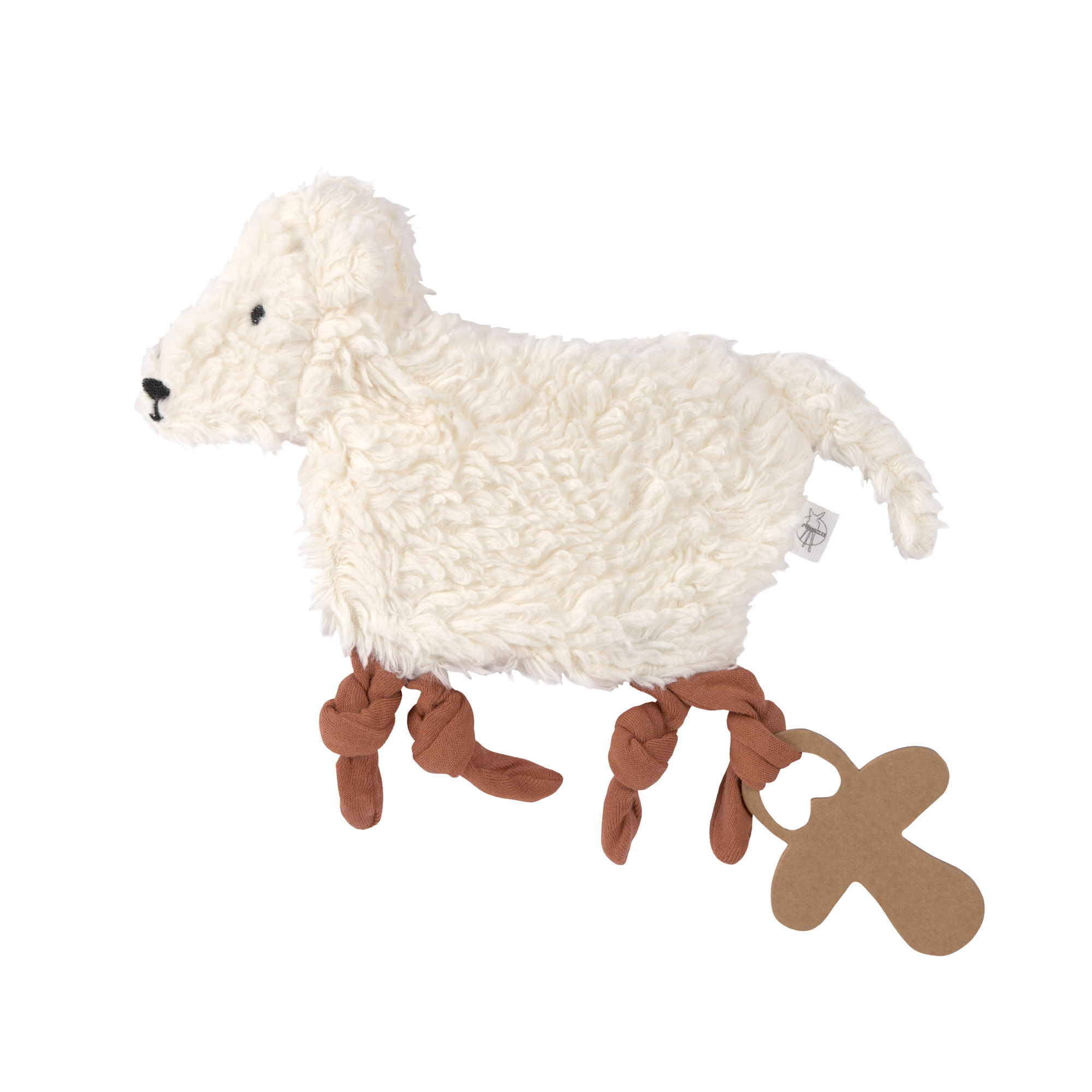 Lässig Knitted Baby Comforter GOTS Tiny Farmer Sheep