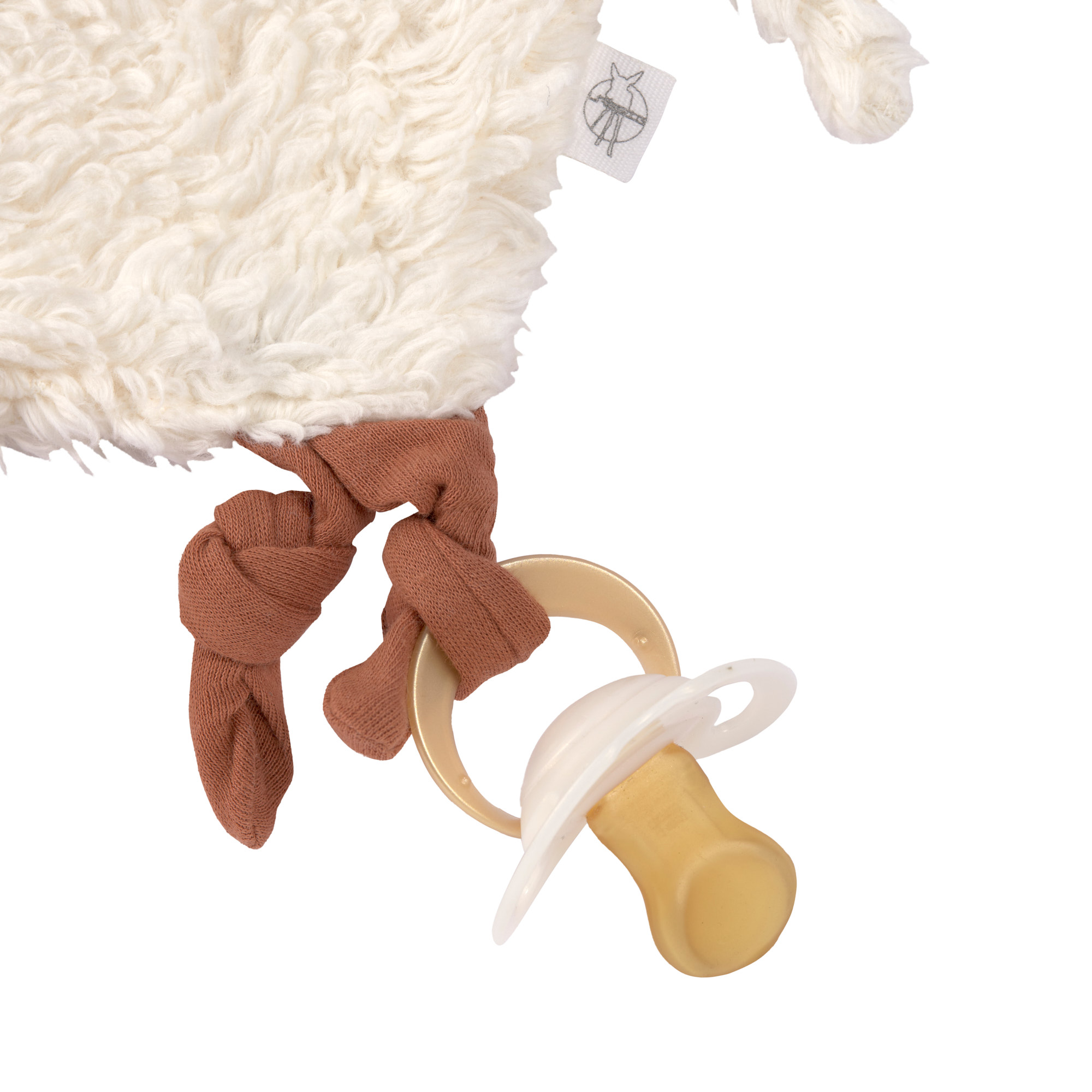 Lässig Knitted Baby Comforter GOTS Tiny Farmer Sheep - 4