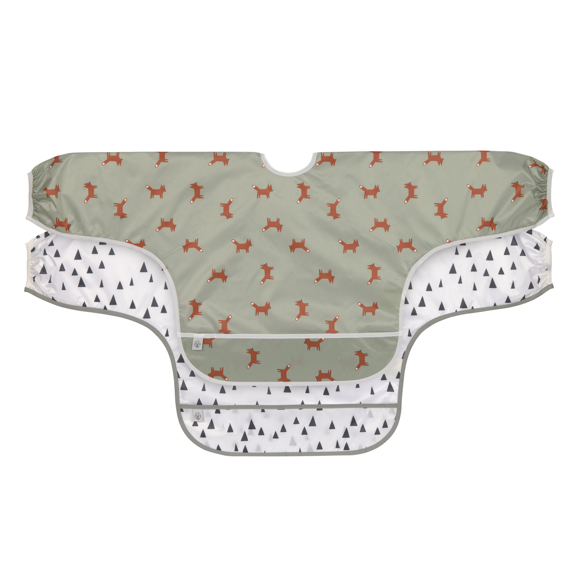 Lässig Long Sleeve Bib 2 pcs ass. Little Forest Fox 6-24 months