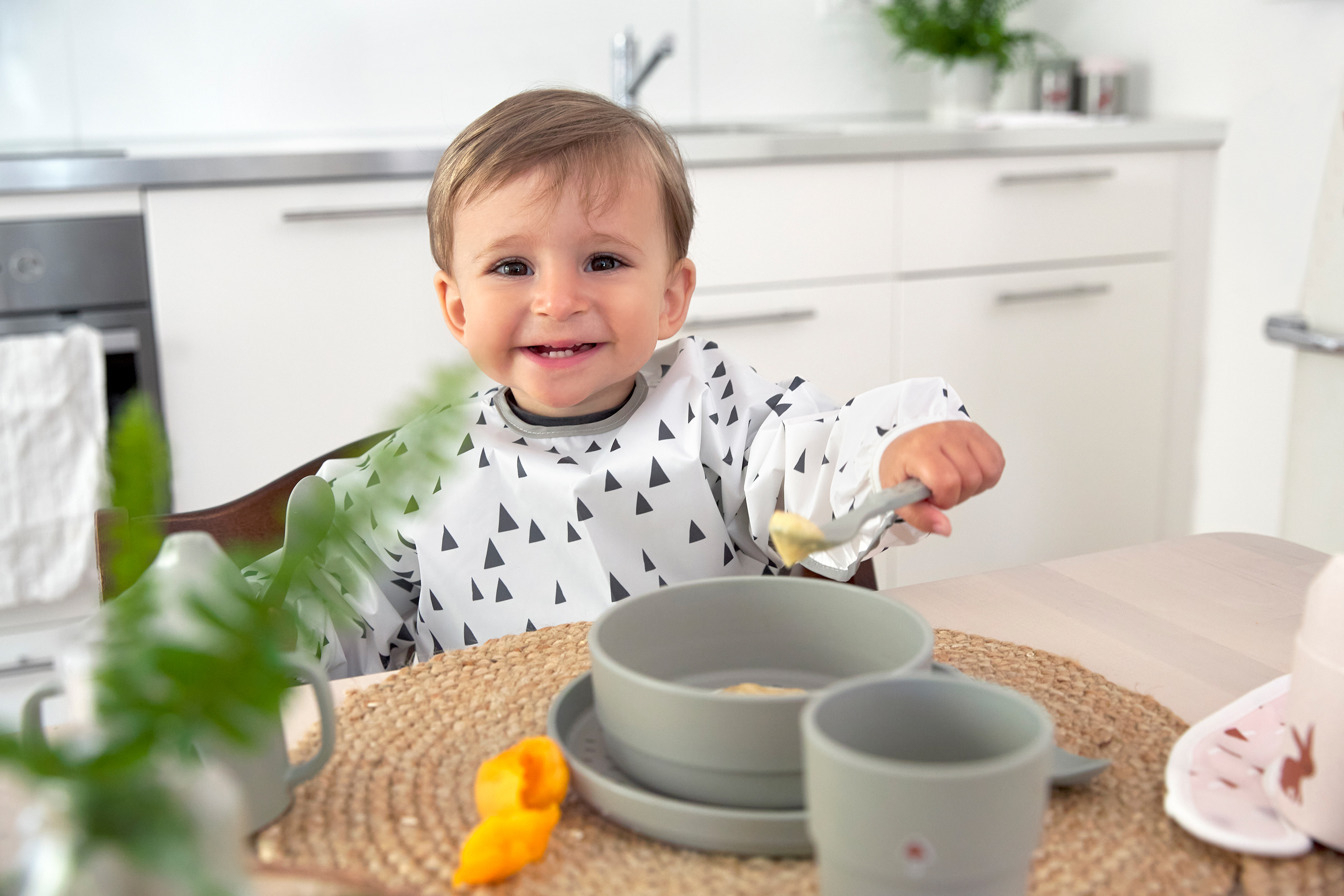 Lässig Long Sleeve Bib 2 pcs ass. Little Forest Fox 6-24 months - 8